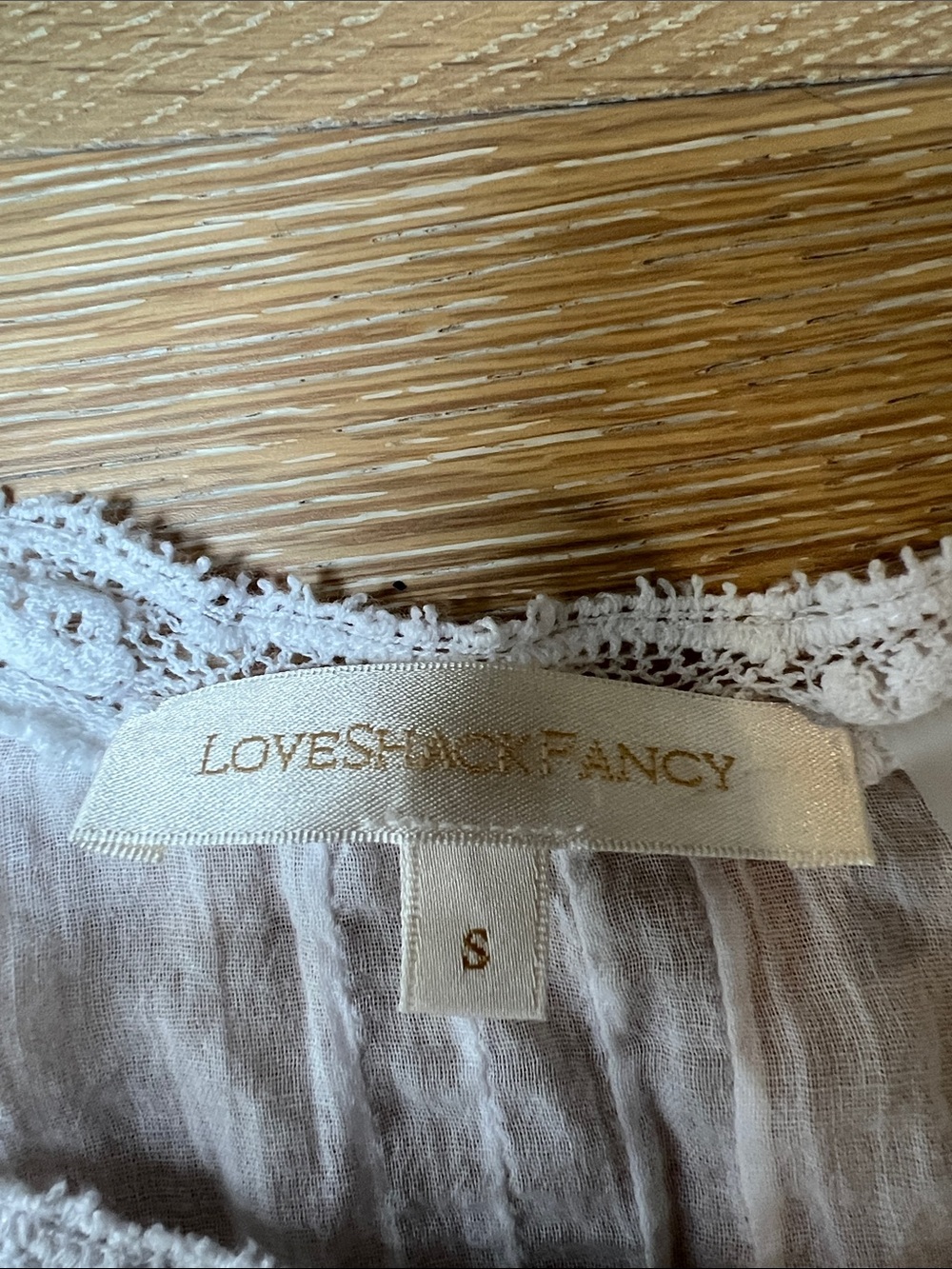 LoveShackFancy White Embroidered Ruffle Dress - Picture 2 of 16